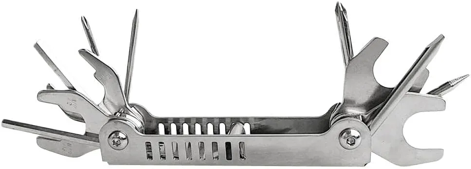 1 Stainless Steel Scuba Diving Diver Maintenance Repair Multi Tool Silver