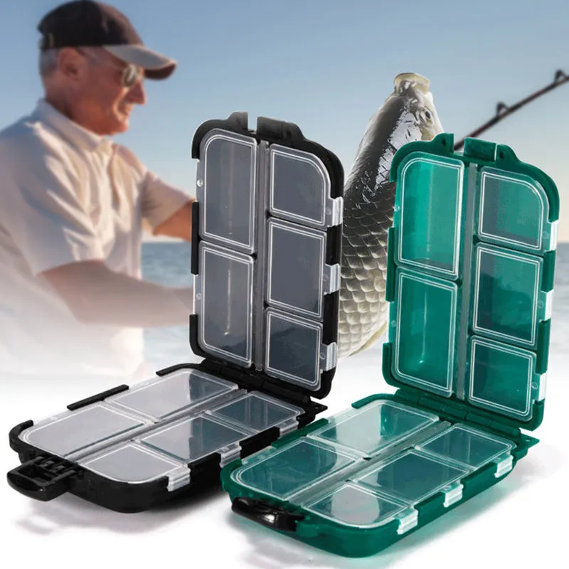 10-Compartment Waterproof Bait Storage Box