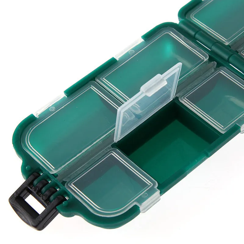 10-Compartment Waterproof Bait Storage Box