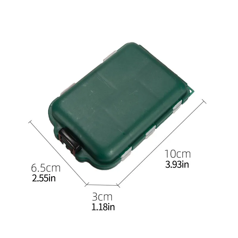 10-Compartment Waterproof Bait Storage Box
