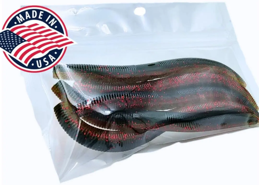100 Pack 4"H x 6"W Outer Dimensions | Clear Fishing Lure Odor-Proof Barrier Reclosable Heat Sealable, Color: Clear | Fishing Bait | Leak Proof | Waterproof | Soft Bait Storage | Fishing Tackle Pouch