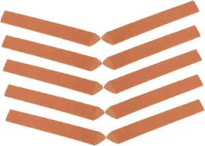 10pcs Mini Building Model Blocks Triangular Beam for DIY Miniature House Models Pottery Compact Design for Creative Play and Landscaping