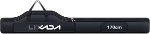 170cm Fishing Bag Portable Folding Fishing Rod Reel Bag Fishing Pole Gear Tackle Tool Carry Case Carrier Travel Bag Storage Bag Organizer