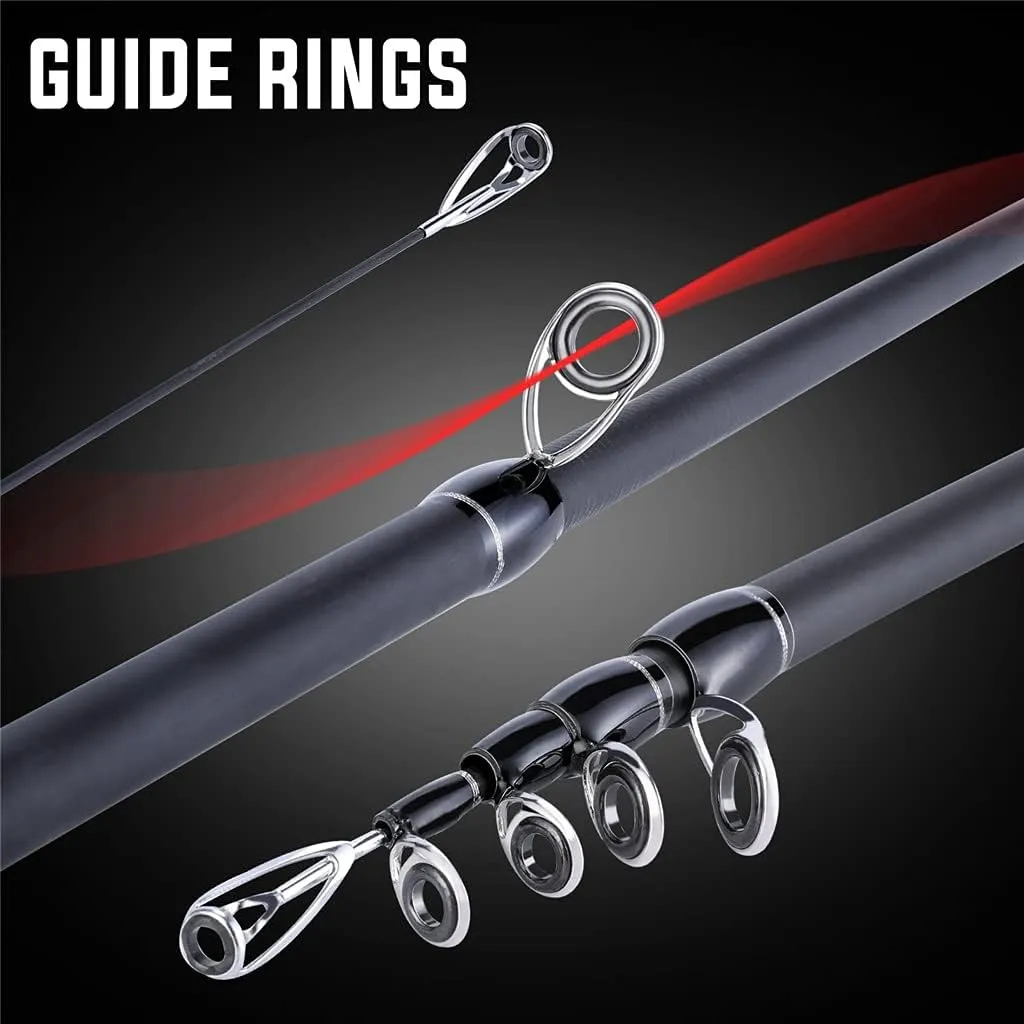 1.8M 2.1M Carbon Rod Telescopic Rod/Casting Rod Fishing Tackle Rod Travel Rod Fishing