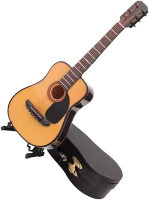 20cm Long Mini Guitar Model Guitar Decor Musical Instrument for Boys and Girls Household Decoration