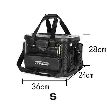 20L/28L/40L Multifunction EVA Fishing Tackle Bag Fishing Bucket Live Fish Box Outdoor Fishing Backpack with Rod Holder