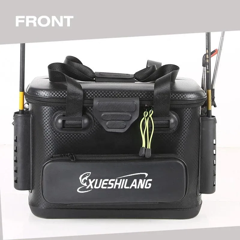 20L/28L/40L Multifunction EVA Fishing Tackle Bag Fishing Bucket Live Fish Box Outdoor Fishing Backpack with Rod Holder