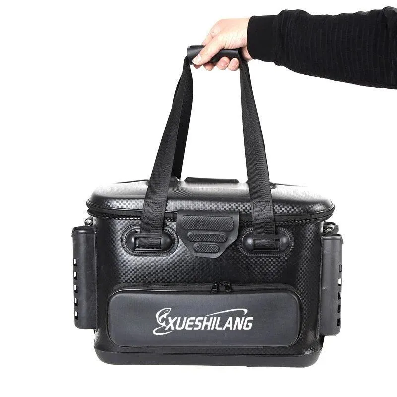 20L/28L/40L Multifunction EVA Fishing Tackle Bag Fishing Bucket Live Fish Box Outdoor Fishing Backpack with Rod Holder