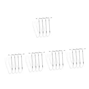 20pcs Miniature Street Light Models Dollhouse Tiny Street Lamps Realistic Scale Led Lights for Miniature Landscape Decor for Model Railways and Home Scene Layouts