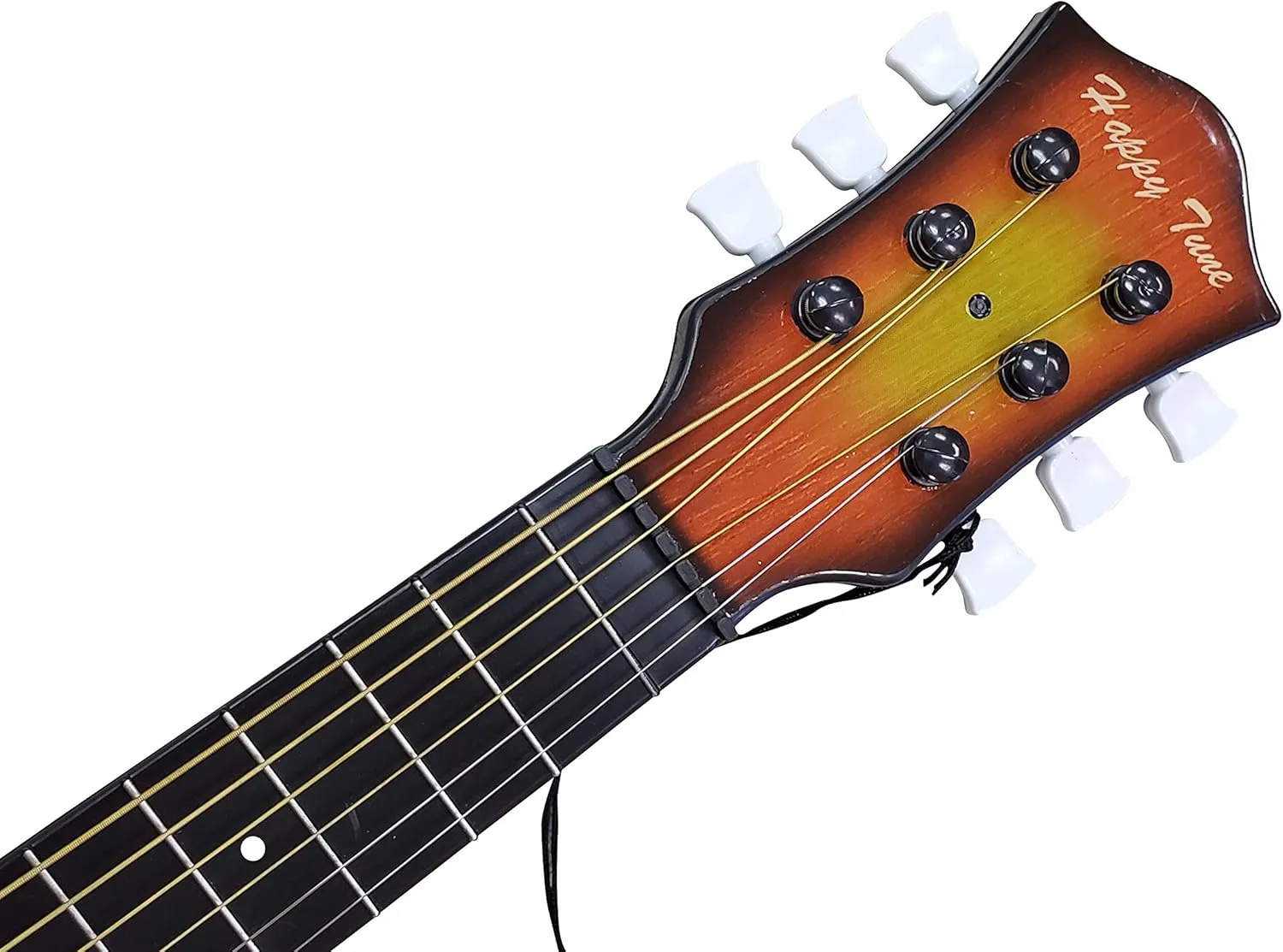 23" Acoustic Guitar, Kids 6 String Toy Guitar - Realistic Steel Strings - Beginner Practice First Musical Instrument for Children, Toddlers (Amber Sunburst)