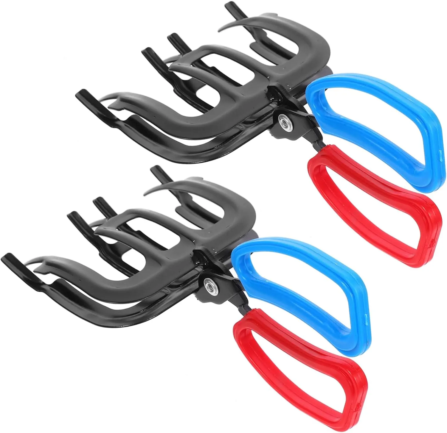 2pcs Fish Gripper Clamp Coated Fish Grip Holder for Freshwater Saltwater Fishing Easy Operation Fishing Controller Tool Securely Holds for Catch Release