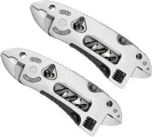 2pcs Multi-tool Pliers Camping Wrenches Portable Pocket for Outdoor Survival Versatile Screwdriver Pliers Functionality