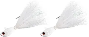 3.0-6.0oz Bucktail Fishing Lure Jigs - 2 Pack