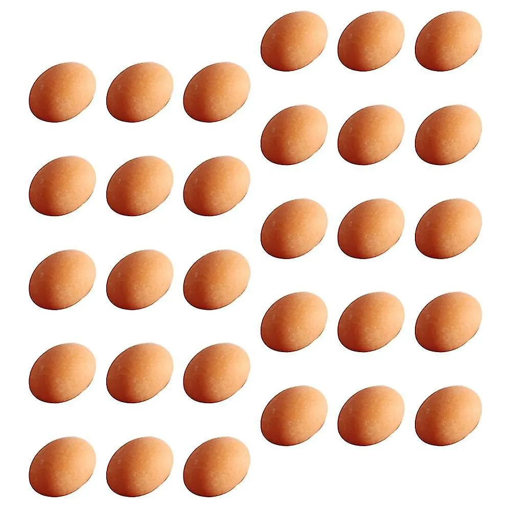 30pcs Kitchen Miniature Eggs Kids Pretend Play Toys Eggs Miniatures Kitchen Egg