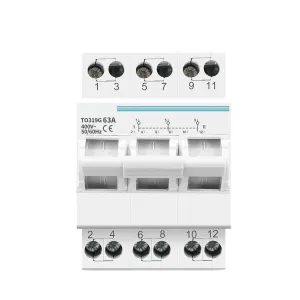 3P 63A MTS Dual Power Manual Transfer Isolating Switch Interlock Circuit Breaker(63A)