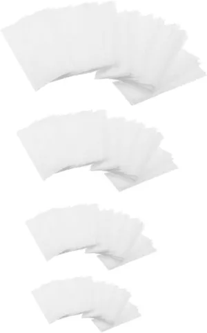 400pcs Fabric Pots Nursery Bags for Plants 8x10cm 9x11cm 9x12cm 10x10cm White Plant Grow Bags