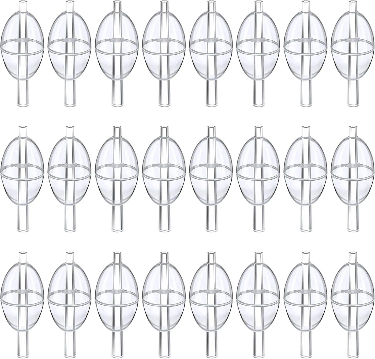 50 Pieces Fishing Slip Cast Spin Floats Fishing Casting Bobbers Spin Float Slip Cast Spin Float Tackle Accessories