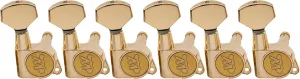 6-in-line E-Z-LOK Guitar Tuners Machine Heads Tuning Keys Set for Fender Strat/Tele Style Electric Guitar, Gold