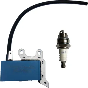 A10070,A411001690 Ignition Coil fit for Echo/Shindaiwa Trimmer/Brushcutter GT-225L,SRM-2320T with Spark Plug