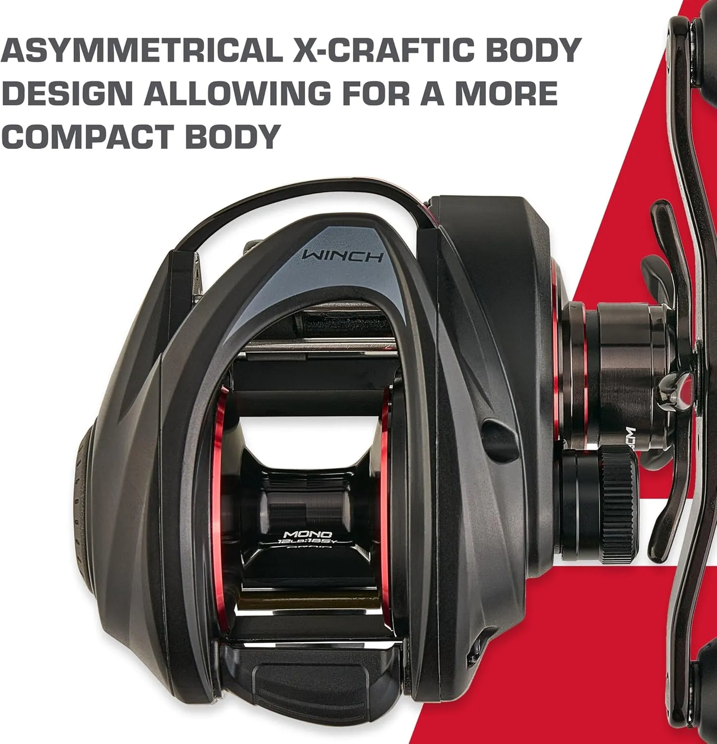 Abu Garcia Revo Winch Low Profile Baitcast Fishing Reel