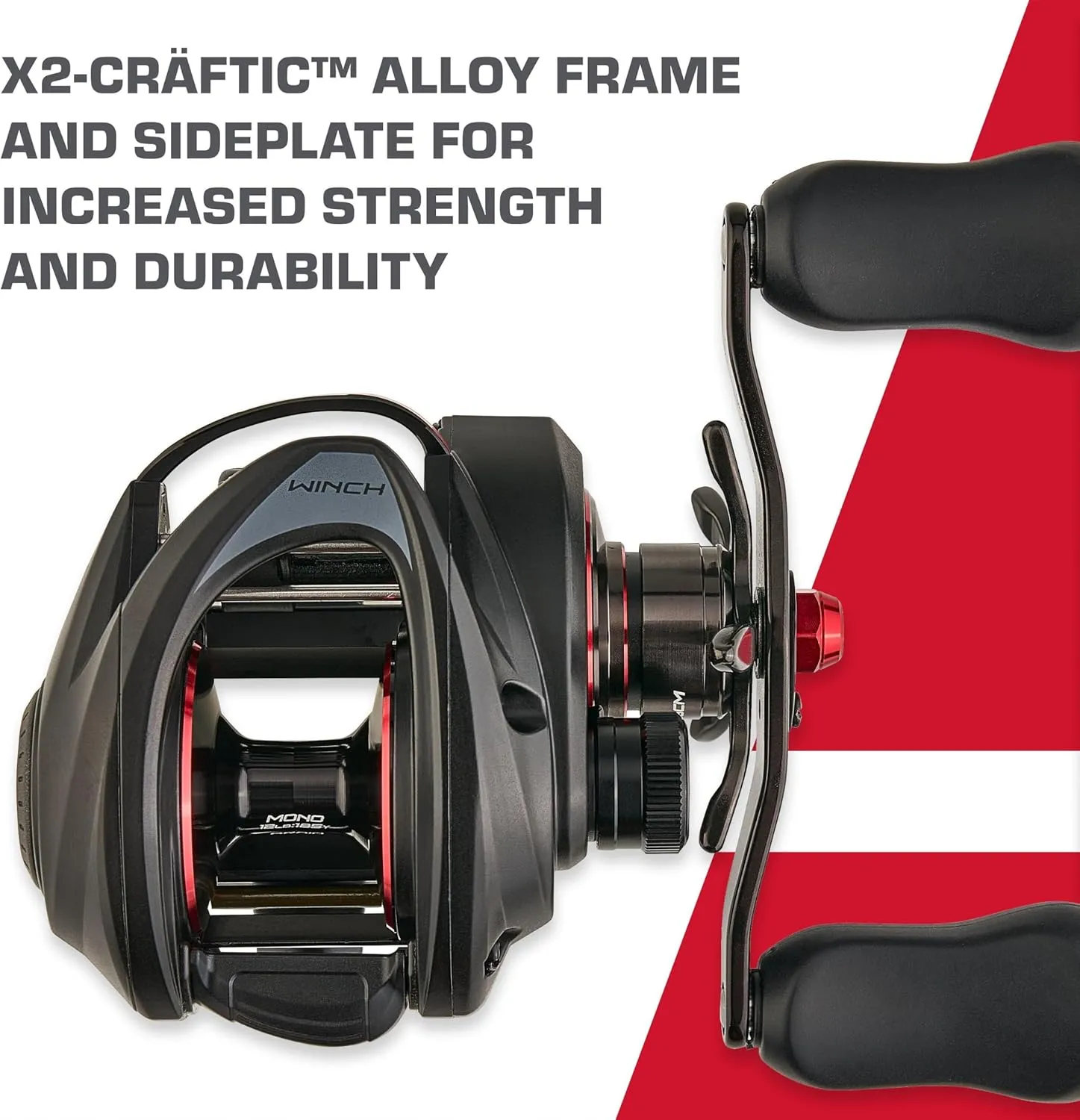 Abu Garcia Revo Winch Low Profile Baitcast Fishing Reel