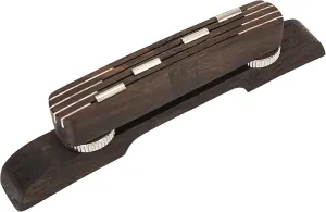 Acoustic Rosewood Jazz Guitar Bridge for Mandolin Replacement Part for Hofner Bass Guitar Adjustable #35/16L Durable