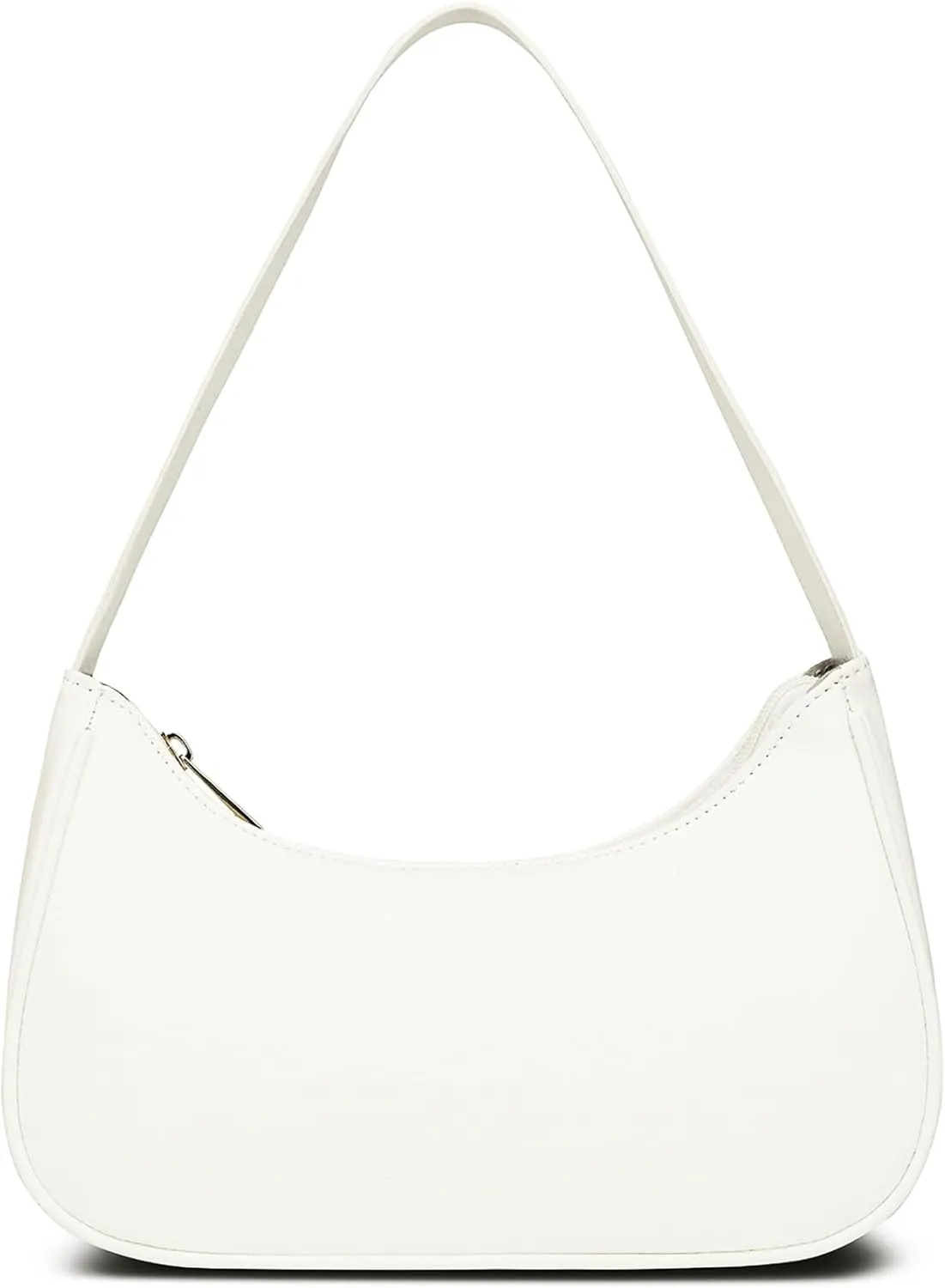 Afashor Shoulder Bags for Women Vegan Leather Hobo Sling Tote Handbag Retro Clutch Purse with Zipper Closure