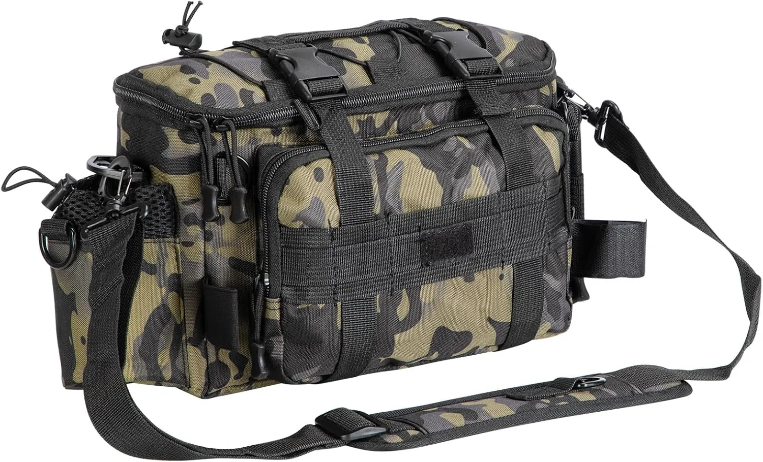 aiGear Fishing Tackle Bag for Saltwater or Freshwater Fishing Gear Storage - Tackle Box & Fishing Gear Bag
