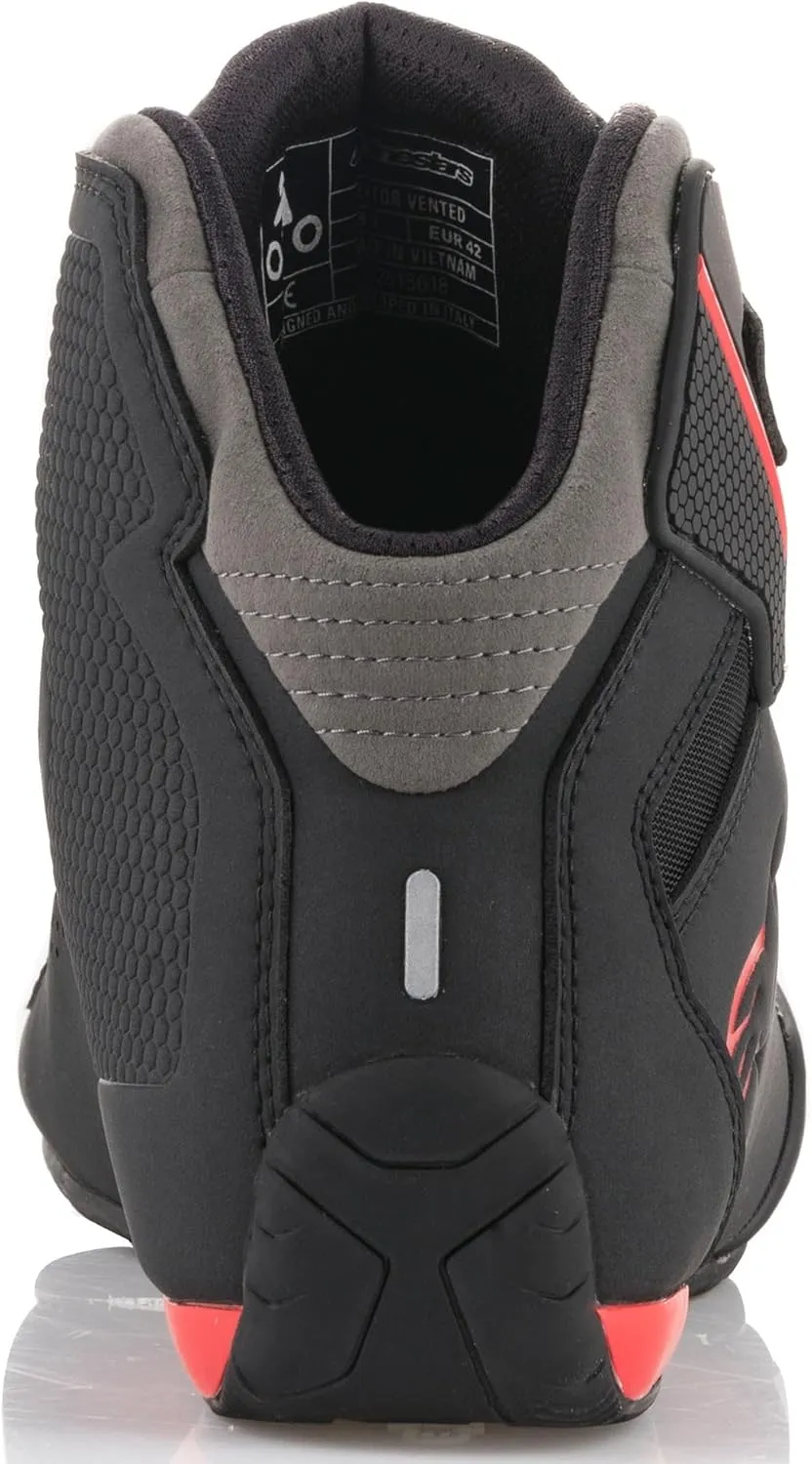 Alpinestars Sektor Vented Shoes - Black/Gray/Red - 13