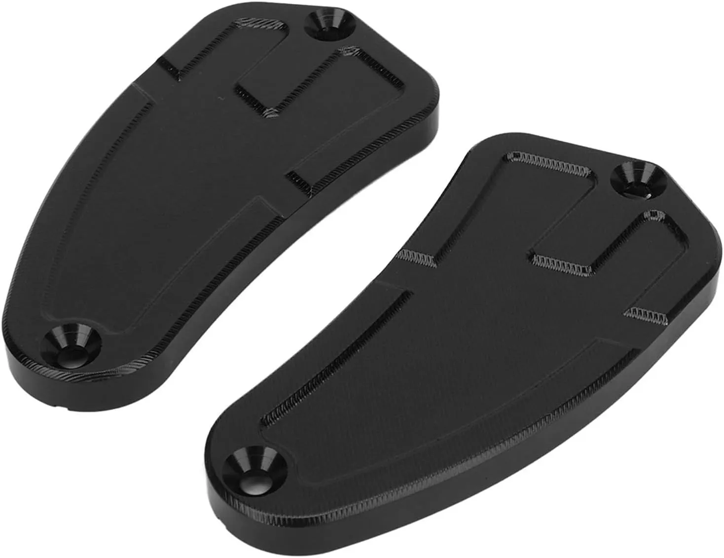 Aluminium Alloy Front Clutch Brake Fluid Reservoir Cover for MV Agusta 750, 910, 920 - Enhances Brake Fluid Management (Black)