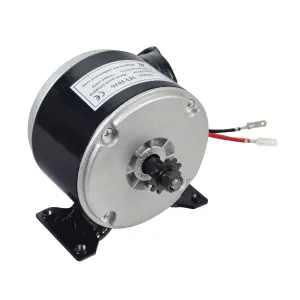 AlveyTech 24 Volt 250 Watt Electric DC Motor for Razor E300 (Ver. 1-35), MX350 (Ver. 9  Only), MX400 Dirt Rocket Bike, Mini Chopper, Pocket Mod Scooter, Pocket Rocket, Sport Mod - with Gear Sprocket