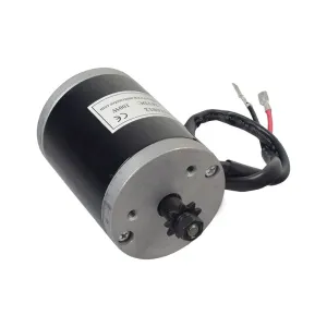 AlveyTech 24V 100W Electric Scooter Motor with 9 Tooth #25 Chain Sprocket - Razor E100 Motor Also Compatible with E125, E150, Dynacraft, Pulse, Viro, Electric Folding Scooters, Mini Dirt Bike