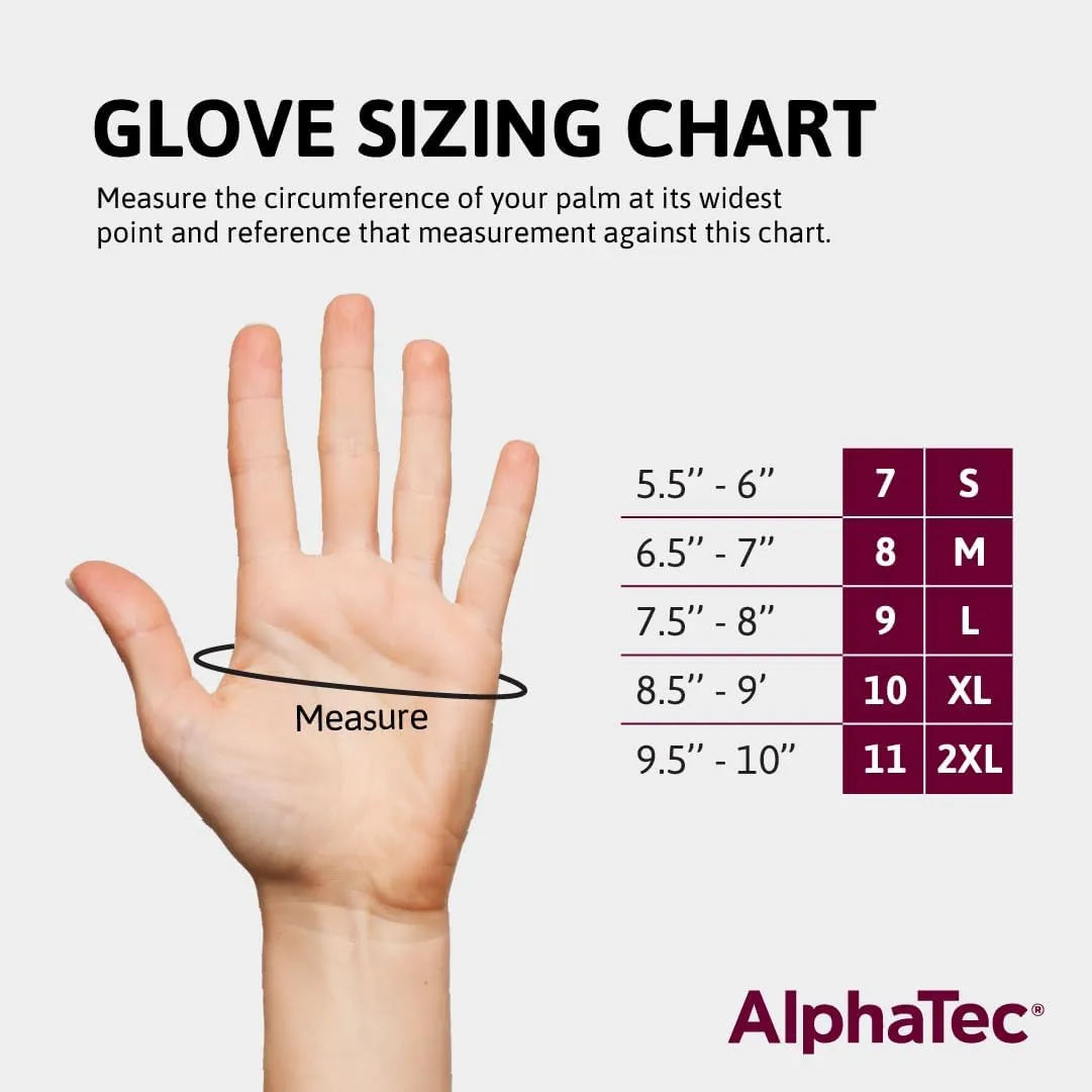 Ansell AlphaTec 53-002 Anti-Static Neoprene Chemical Resistant Protection Work Gloves