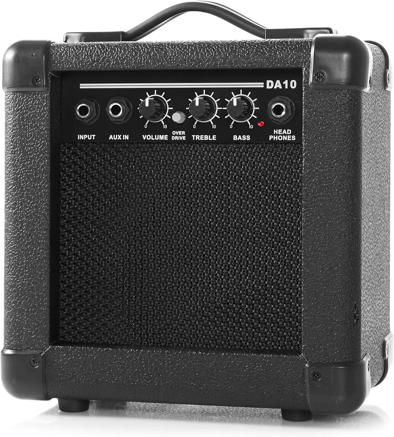 Ashthorpe Full-Size Thinline Cutaway Acoustic Electric Guitar Package with 10 Watt Amp - Black