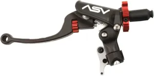 ASV C6 Series Pro Clutch Lever With Hot Start Black for Yamaha YZ250F 2003-2013