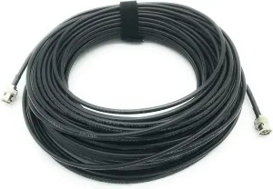 AV-Cables 3G/6G HD SDI Mini RG59 BNC Cable - Belden 1855a (100ft, Black)
