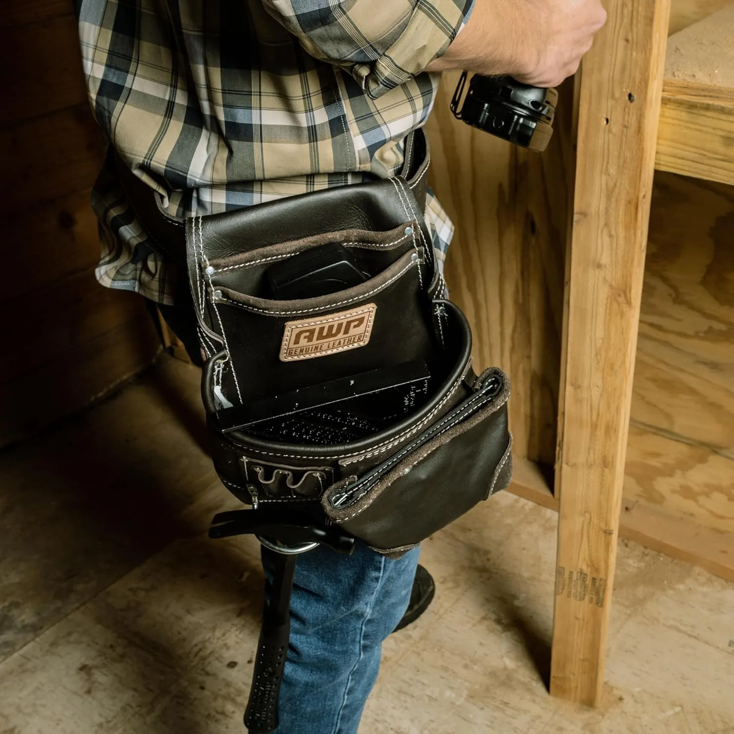 AWP Tool Pouch, Electrician Tool Pouch, Premium, Professional Multi-Pocket Organizer