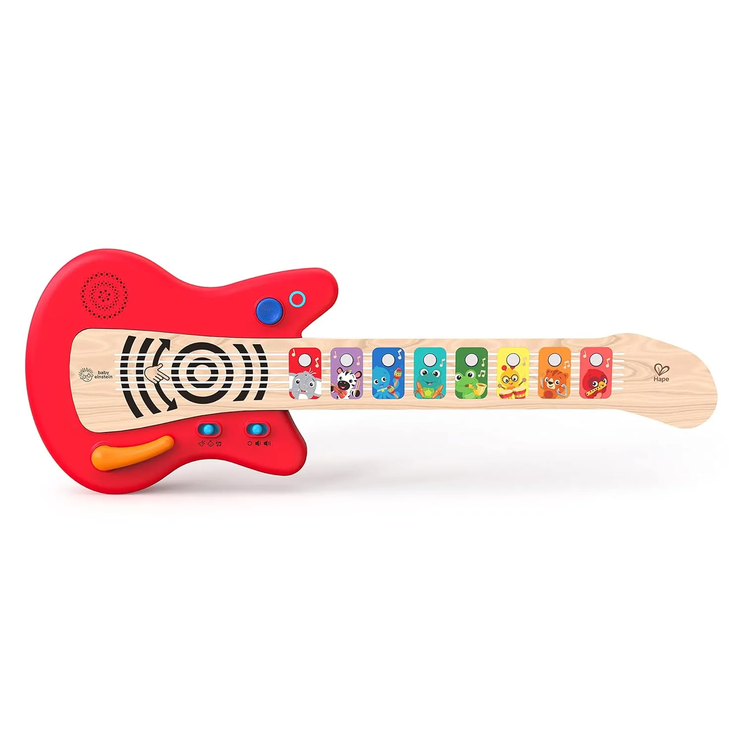 Baby Einstein Together in Tune Piano & Guitar Bundle, Safe Wireless Wooden Musical Toddler Toys, Magic Touch, 6 Months 