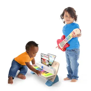 Baby Einstein Together in Tune Piano & Guitar Bundle, Safe Wireless Wooden Musical Toddler Toys, Magic Touch, 6 Months 