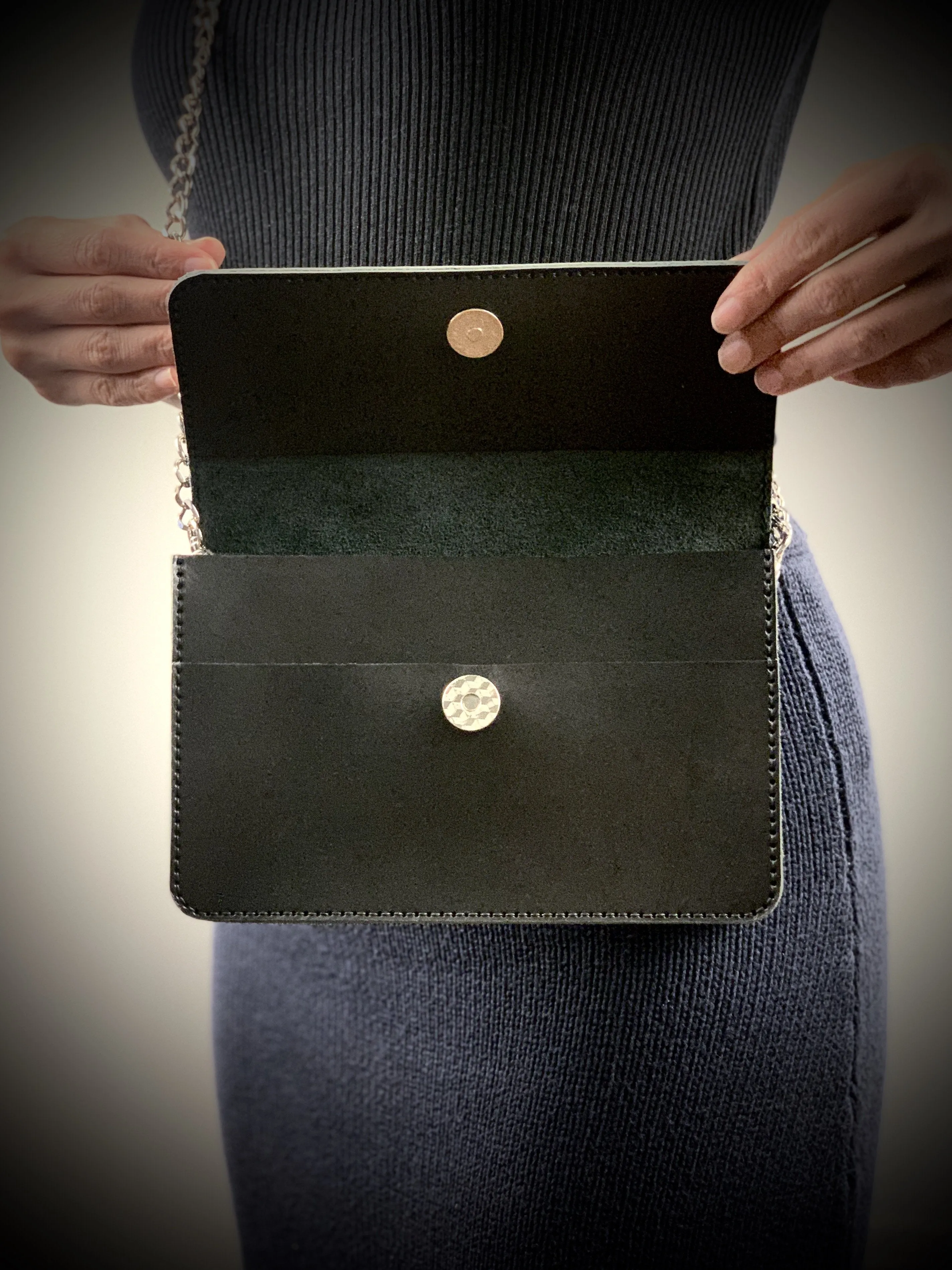 Baguette Evening Bag - Handcrafted by J Tanner