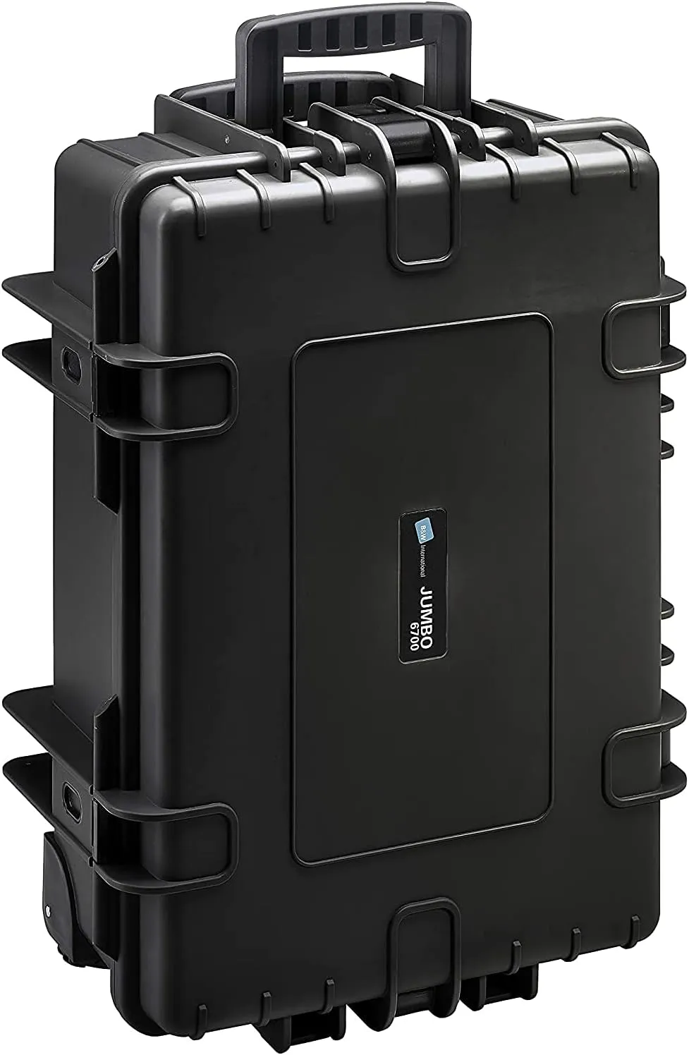 B&W International Jumbo 6700 Outdoor Tool Case with Pocket Tool Boards, Black