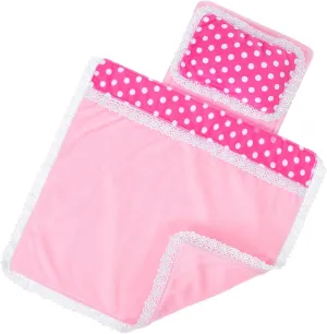 BESPORTBLE 1 Set Mini Dollhouse Bedding Soft Comfortable Bedding for Miniature Dolls Charming Design for Realistic Dollhouse Bedroom Accessories for Imaginative Play