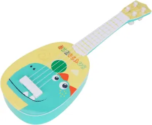 BESPORTBLE 1pc Plastic Dinosaur Guitar for String Educational Music Instrument Safe Design Stimulates Imagination and Hearing for Early Learning and Play