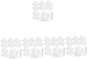 BESPORTBLE 5sets 60pcs Mini Blank Dollhouse Books Paintable Decor for Mini House DIY Craft Accessory for Dollhouse Layouts and Scenes for Creative Miniature Design 60pcs*5