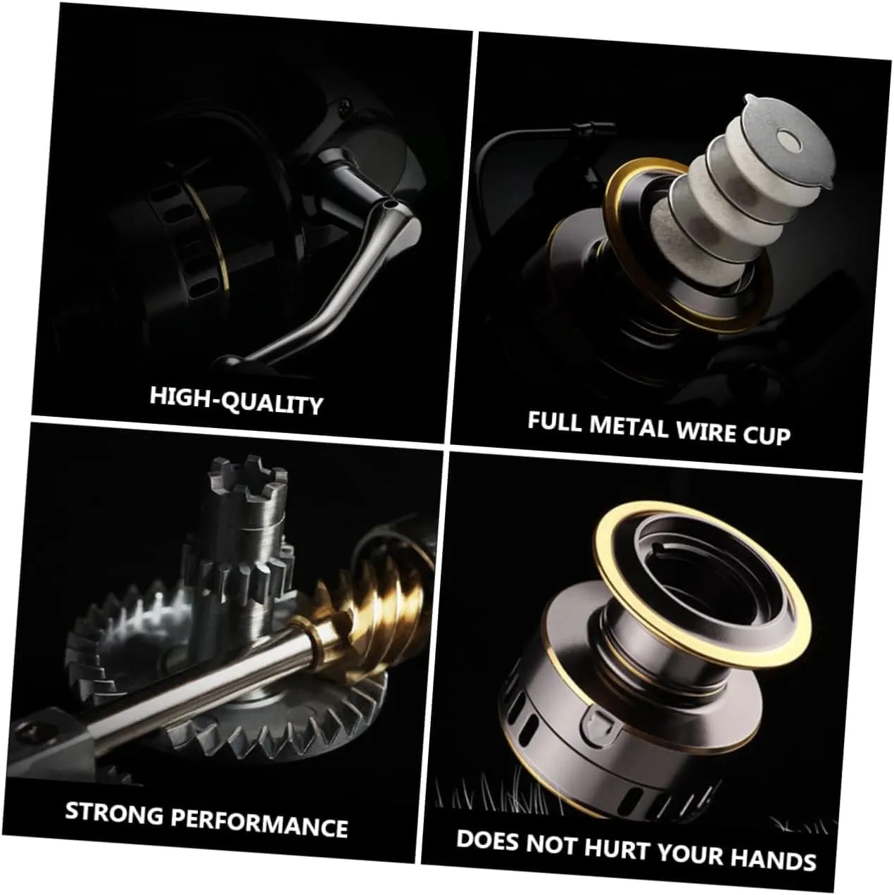 BESPORTBLE Fishing Reel Spinning Reels Fish Rod Fishing Rod and Reel Fishing Rod Carp Tackle Saltwater Wheel Fish