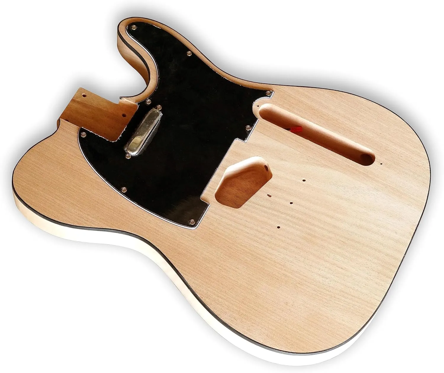 BexGears DIY Electric Guitar Kits for TL style Okoume wood Body maple neck & composite ebony fingerboard