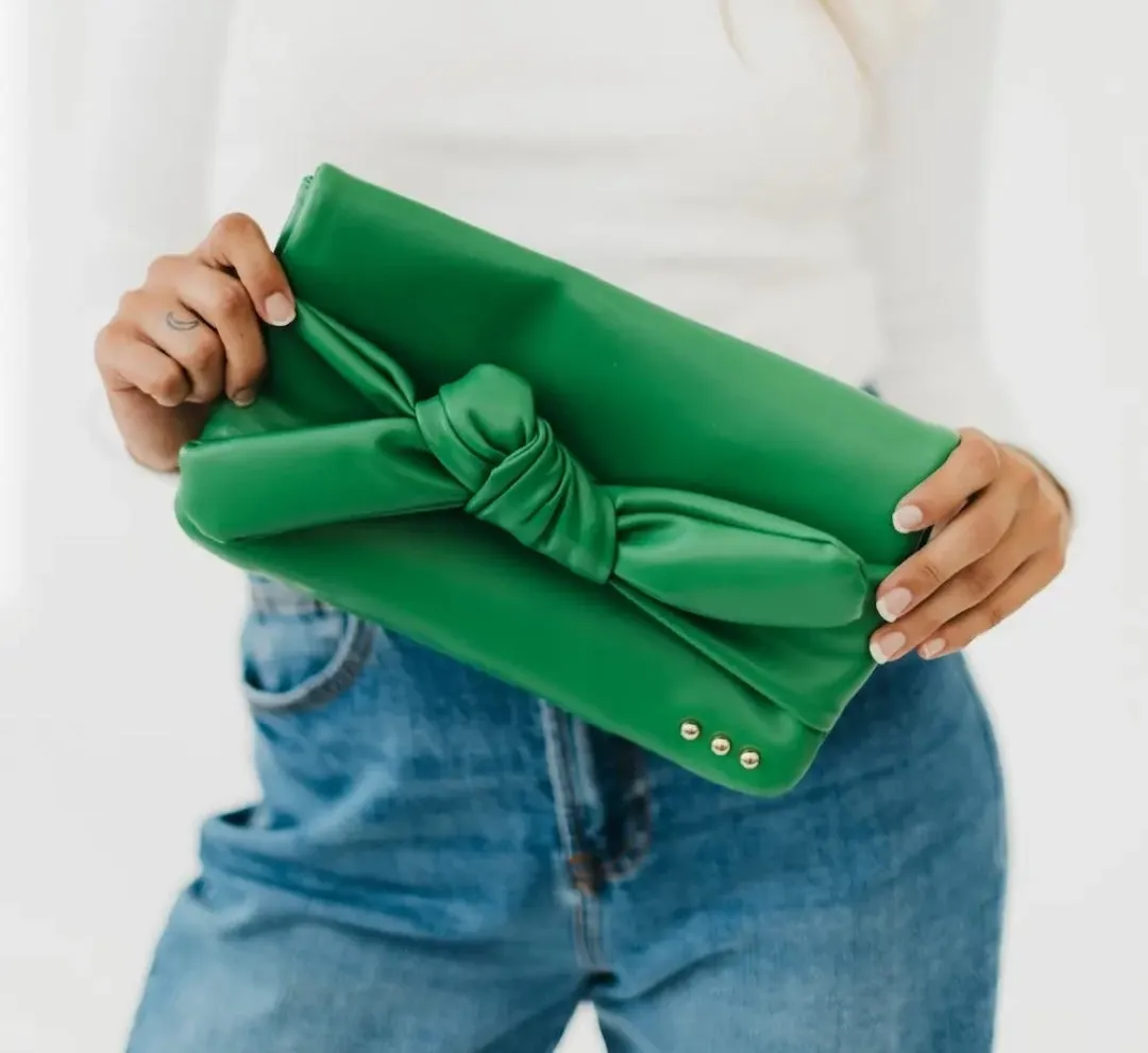 Billie Bow Clutch Bag