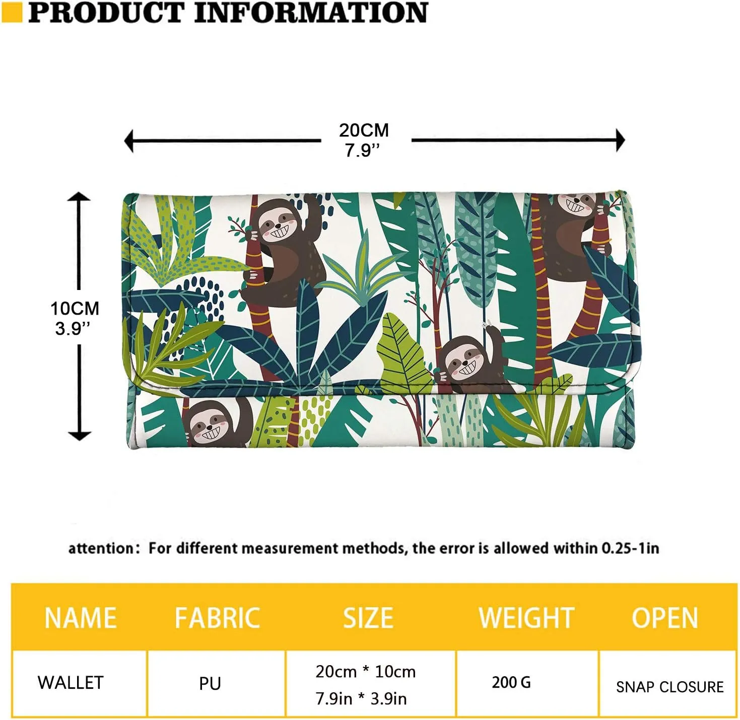 Binienty Aztec Cow Print Leather Wallet with Sunflower for Women Girls Gifts, Trifold Blocking Wallet Handbag Clutch