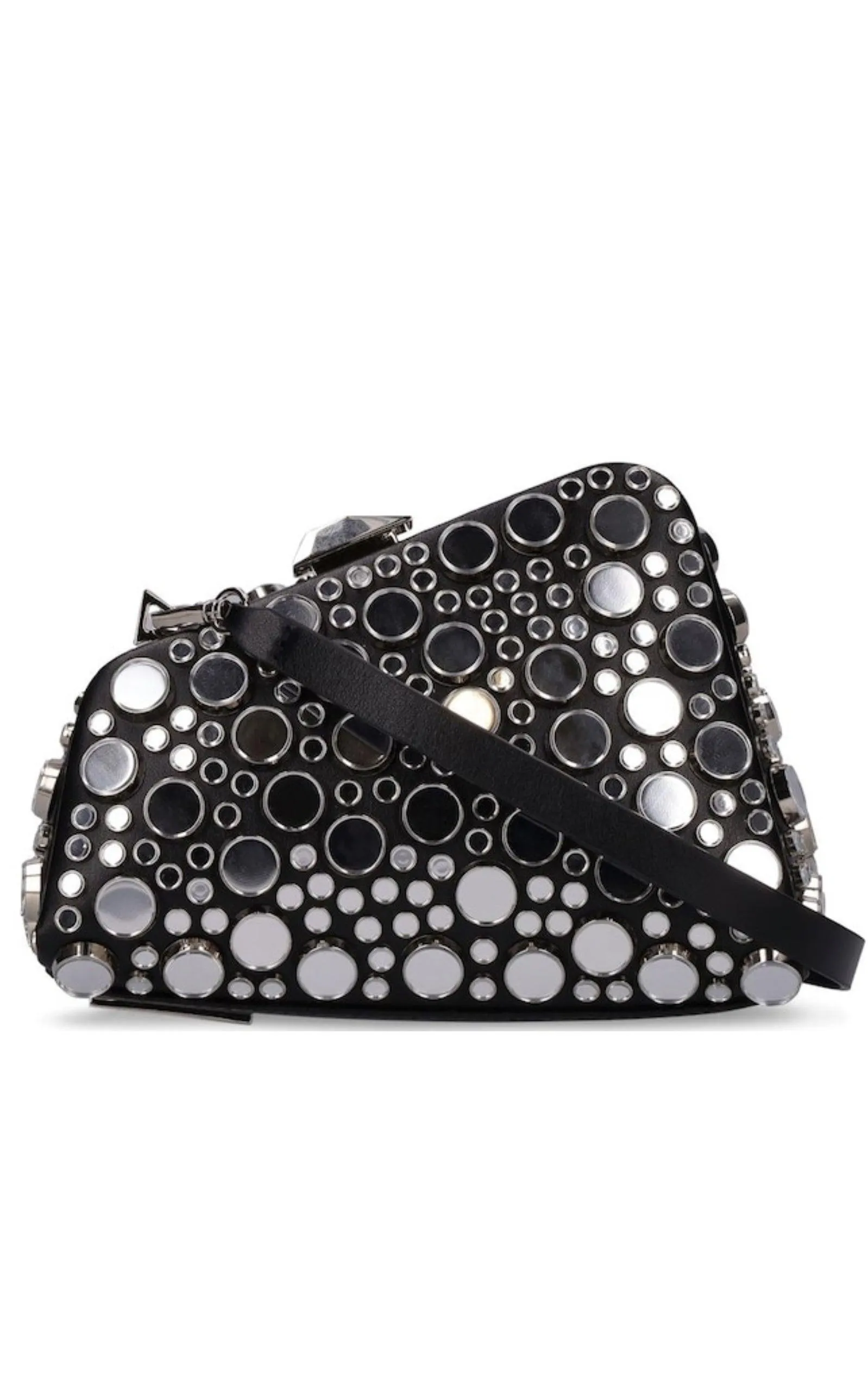 Black Midnight Workmanship Mirror Clutch