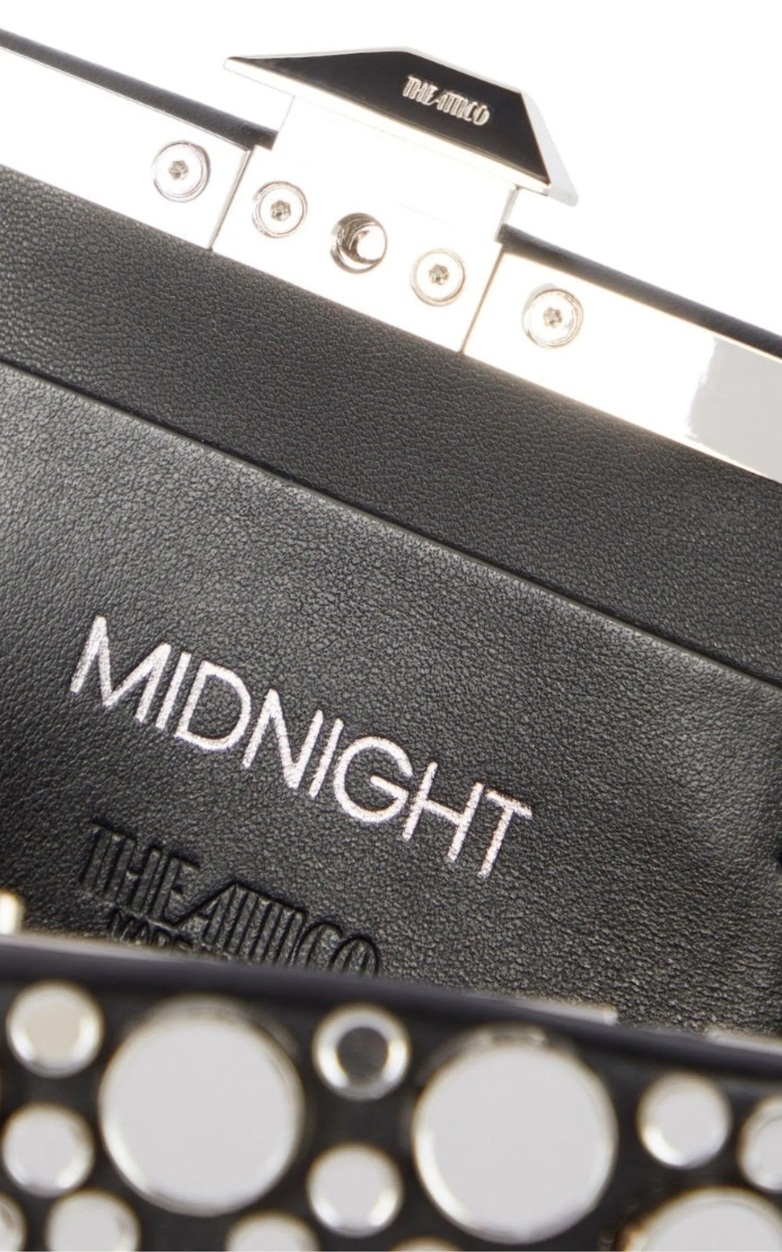 Black Midnight Workmanship Mirror Clutch